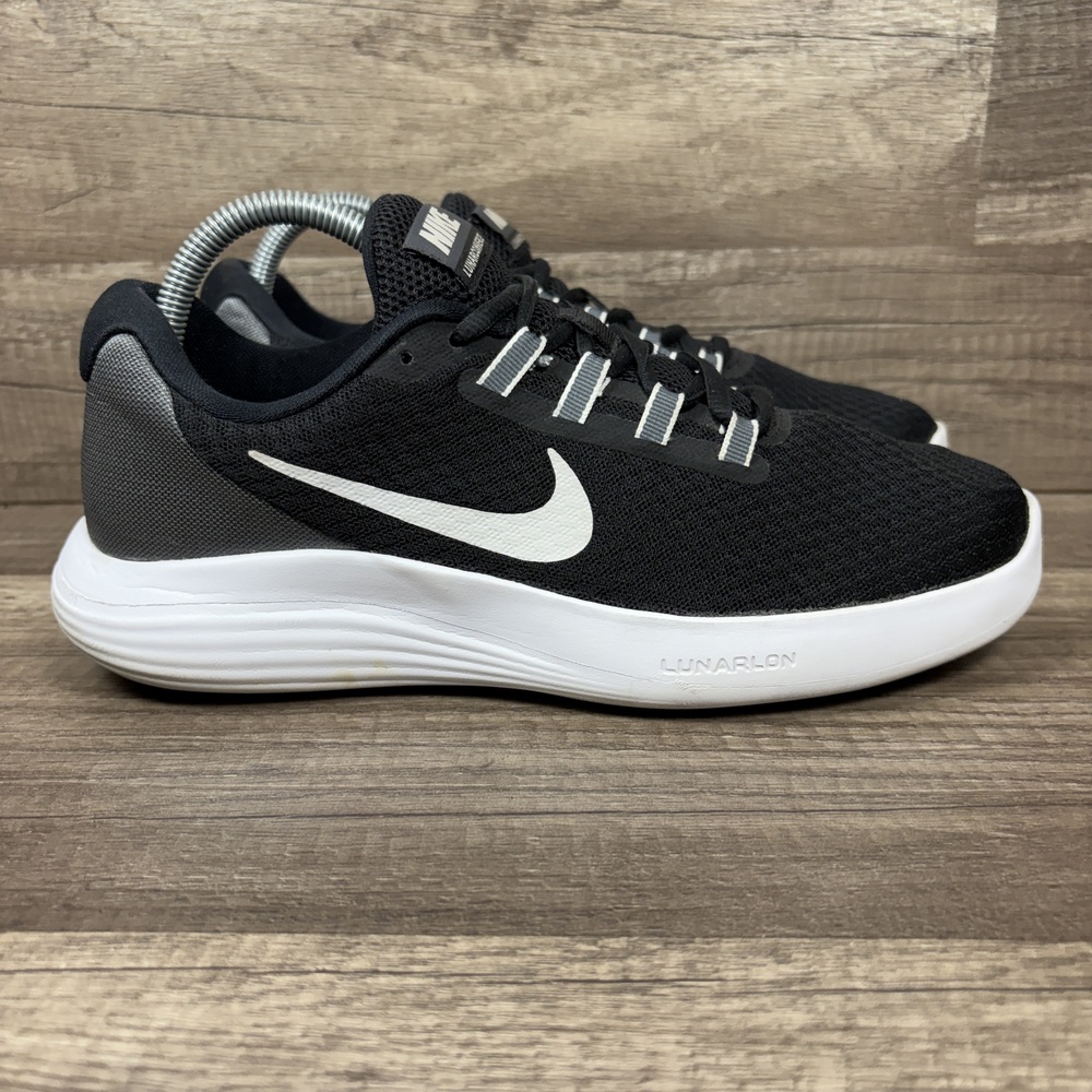 Nike Lunar Converge Black Womens US Size 9 EUR 40.5 852469-001 Running Shoes